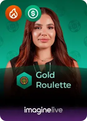 Gold Roulette live dealer