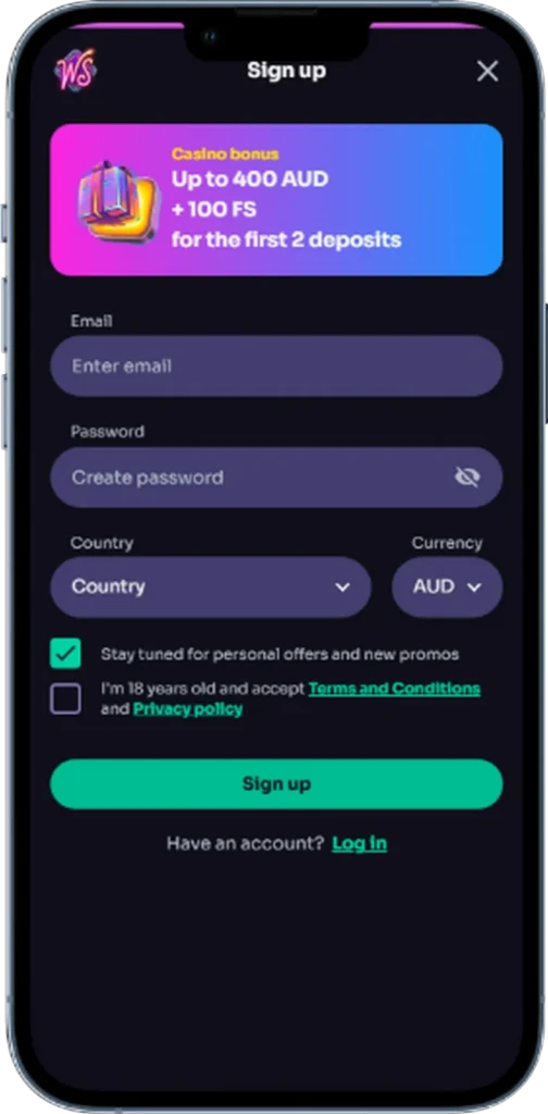 WinSpirit casino registered email address
