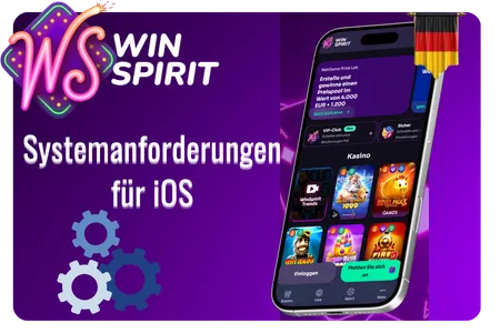 Systemanforderungen für iOS WinSpirit de